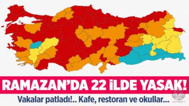 السلطات التركية تفرض حظر جديد على 22 ولاية خلال شهر رمضان
