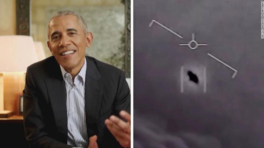 أوباما يكشف عما يعرفه بشأن الكائنات الفضائية والأجسام الطائرة (فيديو)