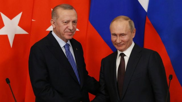 الحكومة السورية تكشف عن اتفاق بين بوتين وأردوغان حول سوريا ومناطق محددة