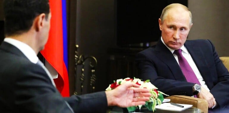 بوتين يحسم قراره النهائي بقضية بقاء بشار الأسد في السلطة ويكشف عن مهمة بشار التالية التي أمره بها