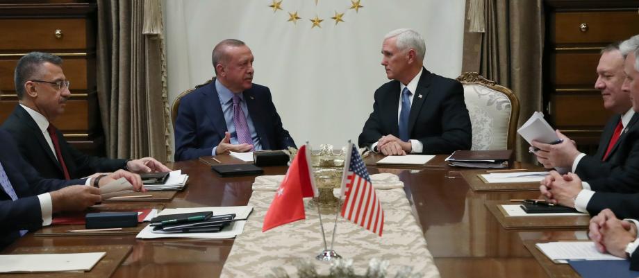 رئاسة تركيا تعلن عن مصير سوريا بعد الاجتماع مع الولايات المتحدة