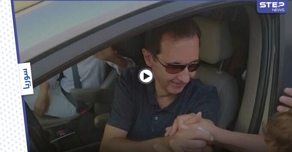 الرئيس بشار الأسد يتجول في طرطوس بين الموالين ومواطنون يوقفونه لغايات شخصية (فيديو + صور)