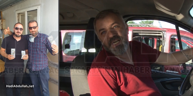 سائق تكسي تركي يعيد مبلغاً كبيراً من المال لصاحبه السوري بعد أن نسيه في سيارته (فيديو)
