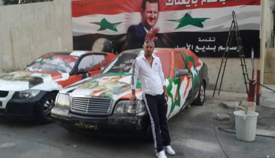 بطل من عائلة الأسد يظهر في المقصف بالزي الرسمي والقصر الجمهوري في خـ.ـطر (فيديو)