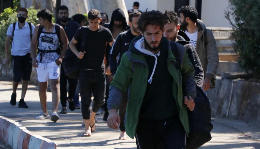 إيقاف مجموعة كبيرة بينهم العديد من السوريين بعد توجههم إلى أحد المناطق