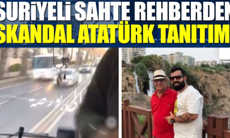 شاب سوري يرتكب أكبر مخالفة في تركيا ويوثق ذلك بالفيديو بعد حديثه عن مؤسس الجمهورية أتاتورك بشكل خاطئ (فيديو)