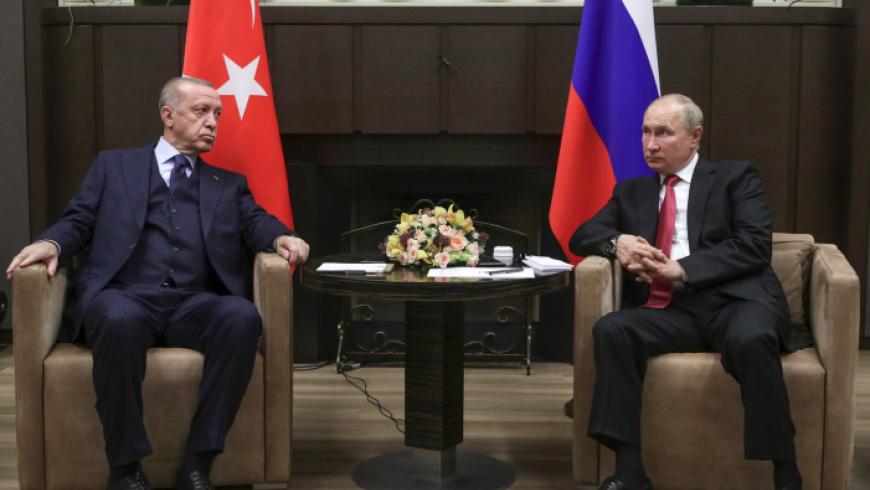 أردوغان يدخل على خط القضـ.ـية الأوكرانية ويرغم بوتين على الانطلاق من تركيا لحل الأمر نهائيا
