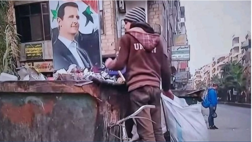 الريس بشار الأسد يصب اهتمامه وقرارات خاصة تخص زبالة السوريين